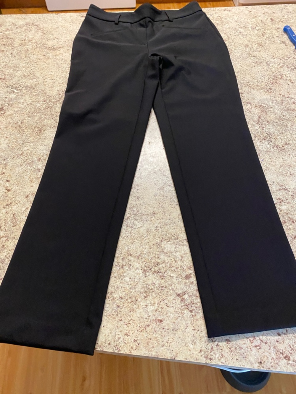 Rachel Zoe Black Straight-Leg Dress Pants